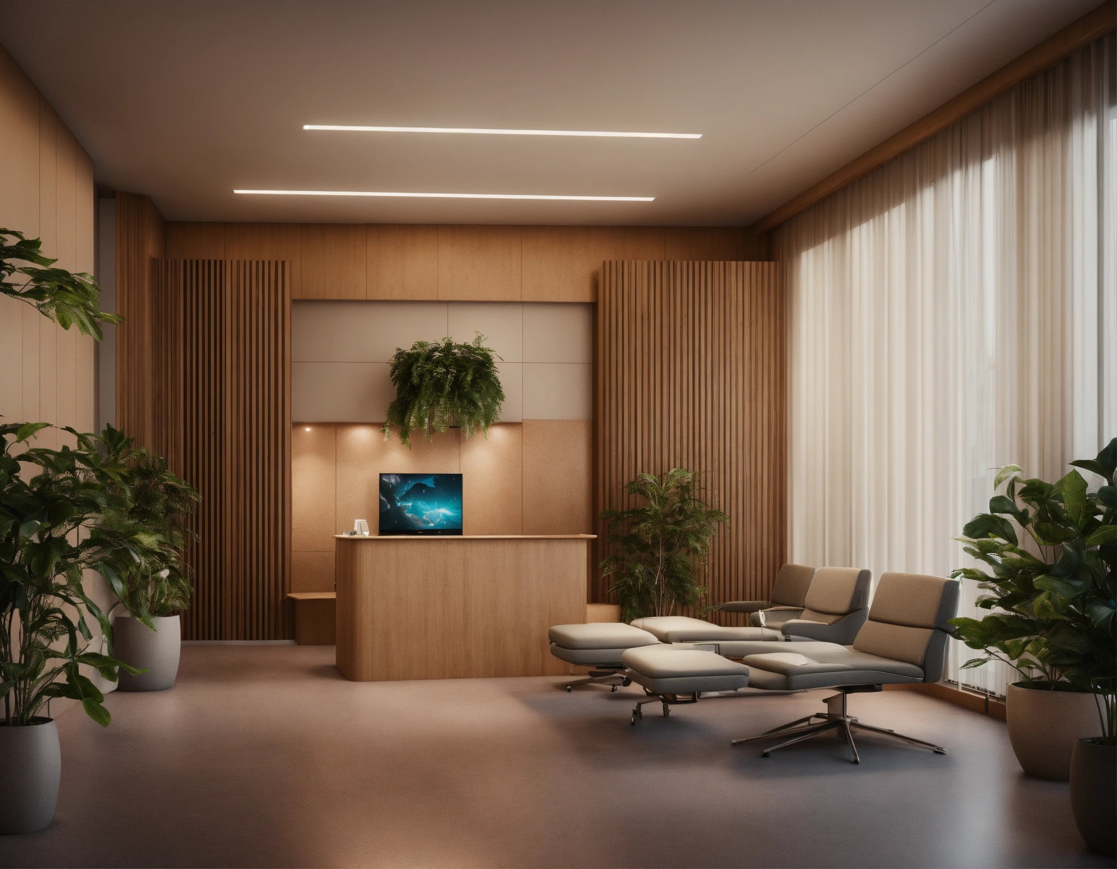 Create a realistic 8K image for a clinic (2)